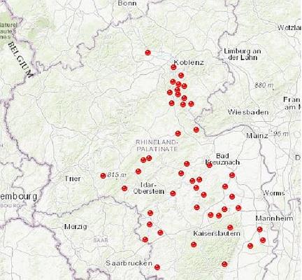 RLP Karte Veranstaltungen